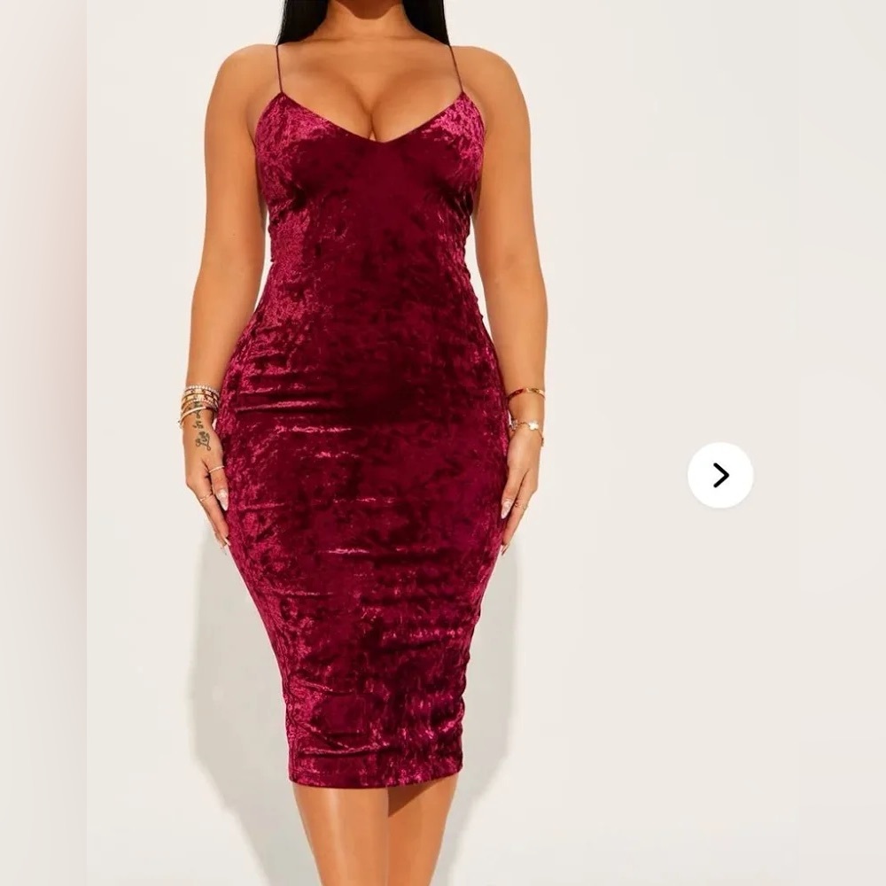 Velvet Red Dress / Valentines Day
